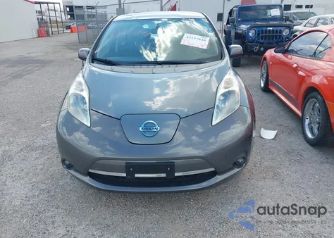 2014 Nissan Leaf S из США, поврежденный, VIN 1N4AZ0CP7EC339255